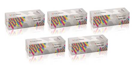 Zestaw 5x Toner zamienny do HP CF530A-CF533A CMYK WEBTONERSHOP